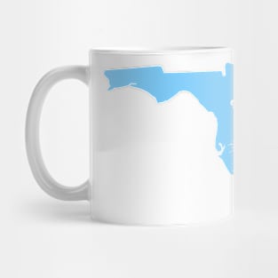 Florida Transplant FL Blue Mug